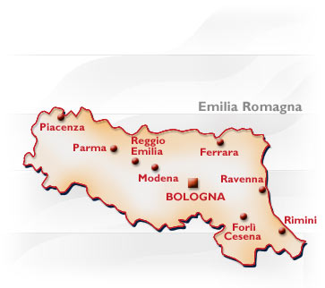 Cartina della Regione